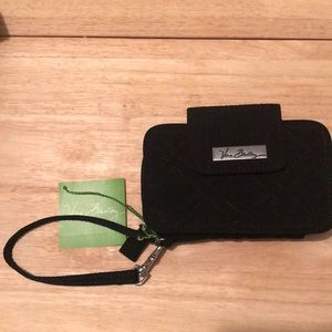 Black Vera Bradley Smartphone Wristlet